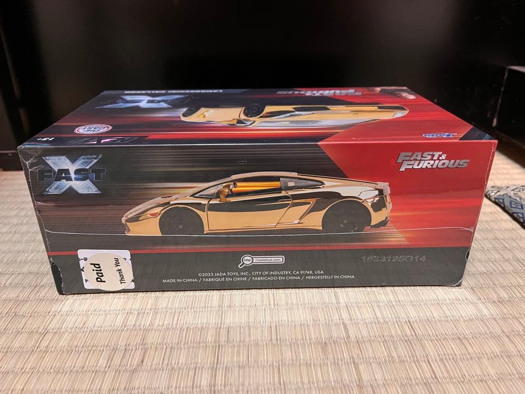 【国内300台限定】【激レア】1/24スケール！ ゴールデンランボルギーニ