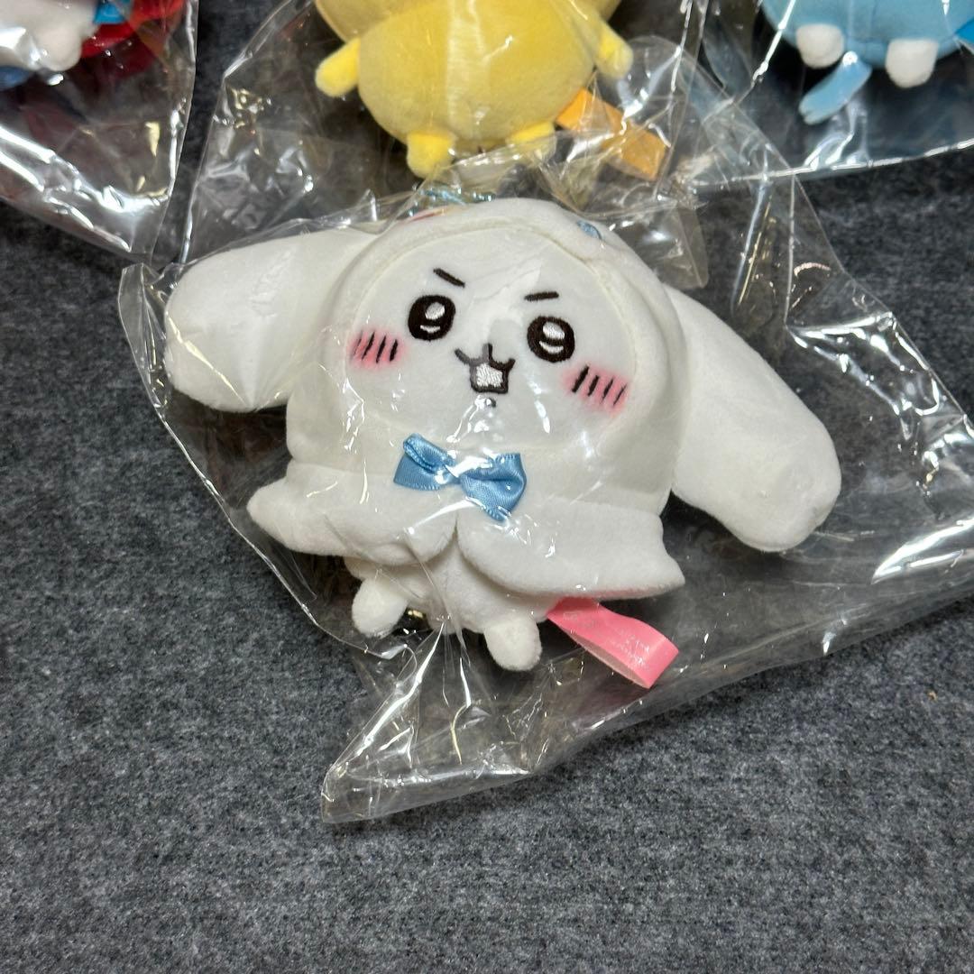 ちいかわ×サンリオキャラクターズぷちミニマスコットフードマスコット 全7種セット