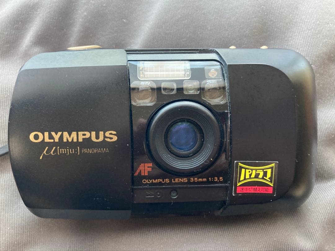 OLYMPUS μ[mju:]のパノラマとノーマルの2台セット