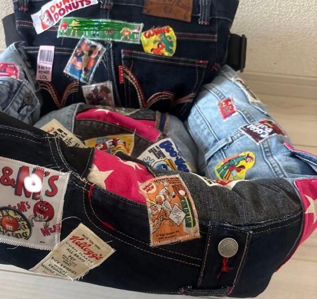 土日セール　デニムリメイク ドライブベッド　ペットベッド