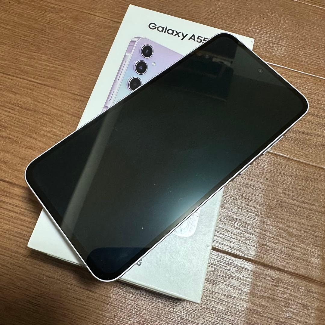 Samsung Galaxy A55 5G美品 ガラスコーティング済