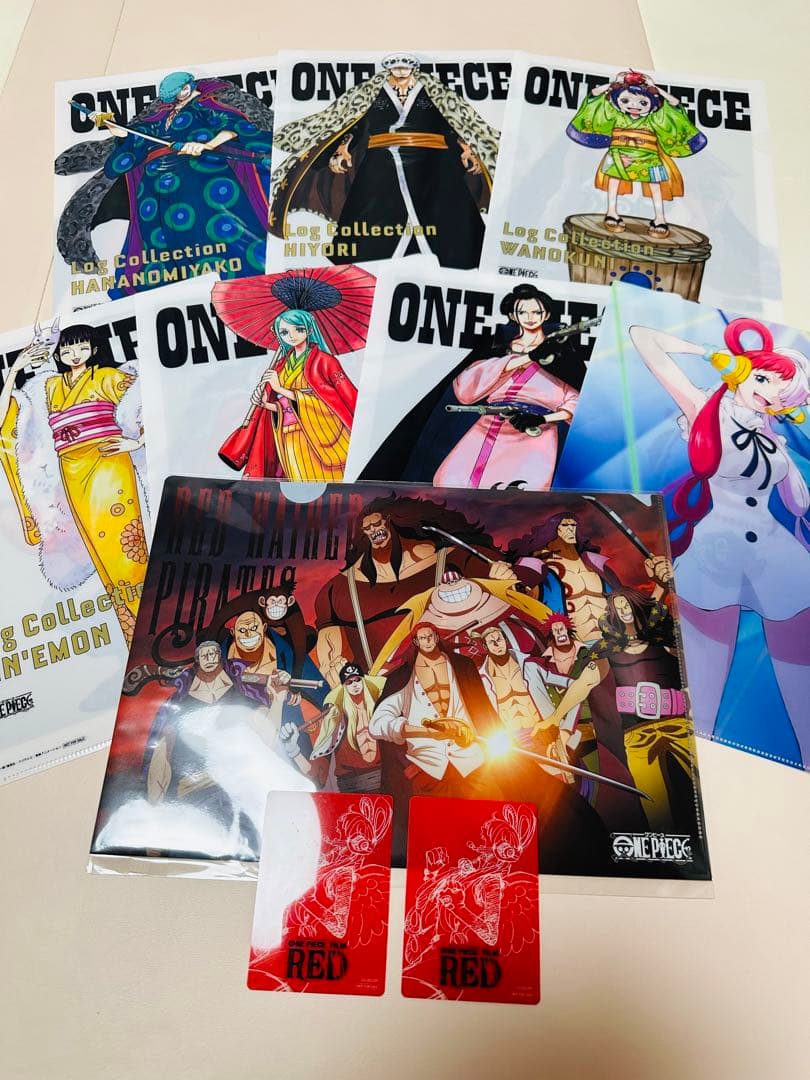 ワンピース　クリアファイル