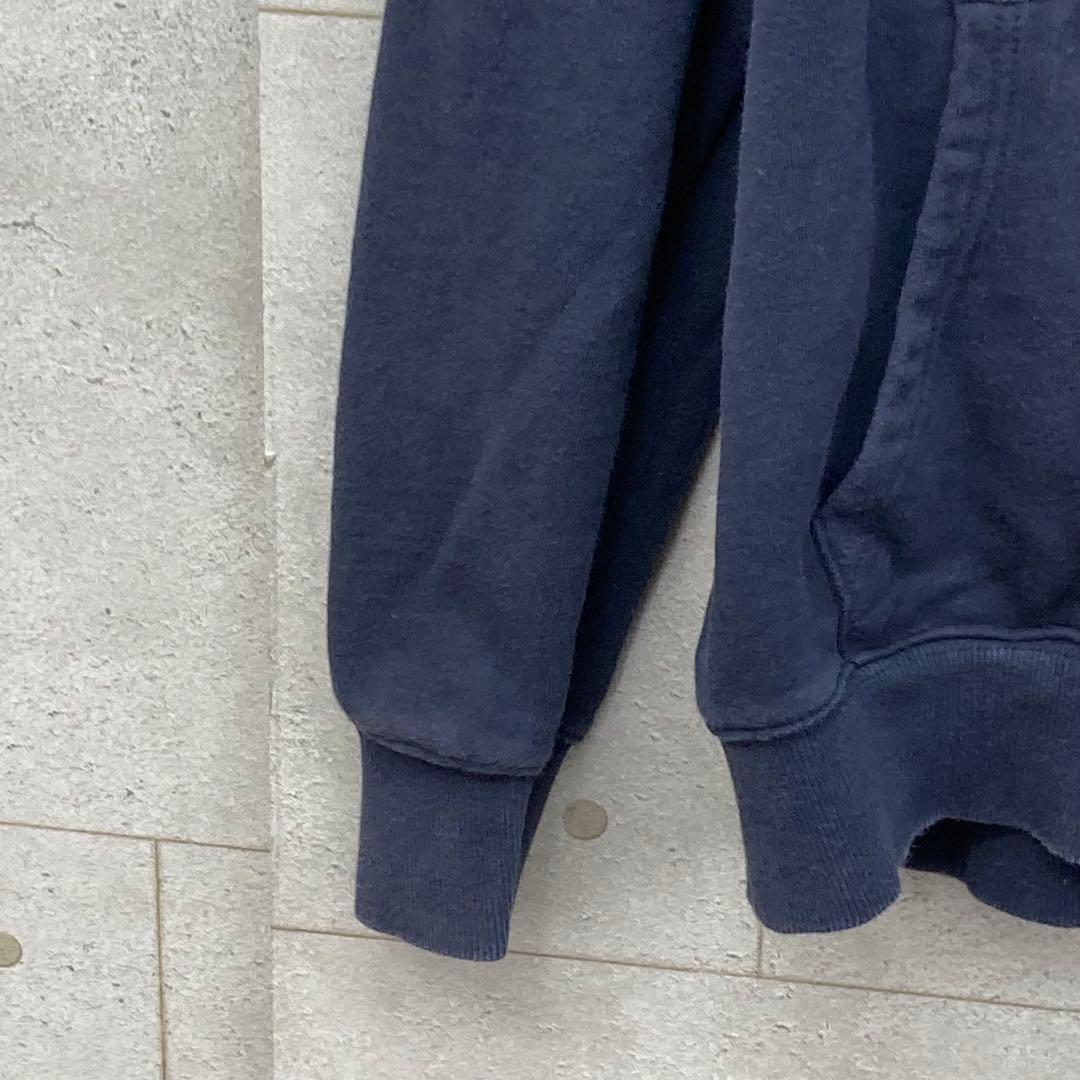 米津玄師 せきついくんパーカー チェック スウェット ジップパーカー Ｍ 紺