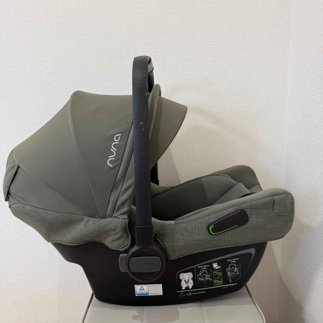 【極美品】現行モデルnuna ヌナトラベルシステムセット　pipa next