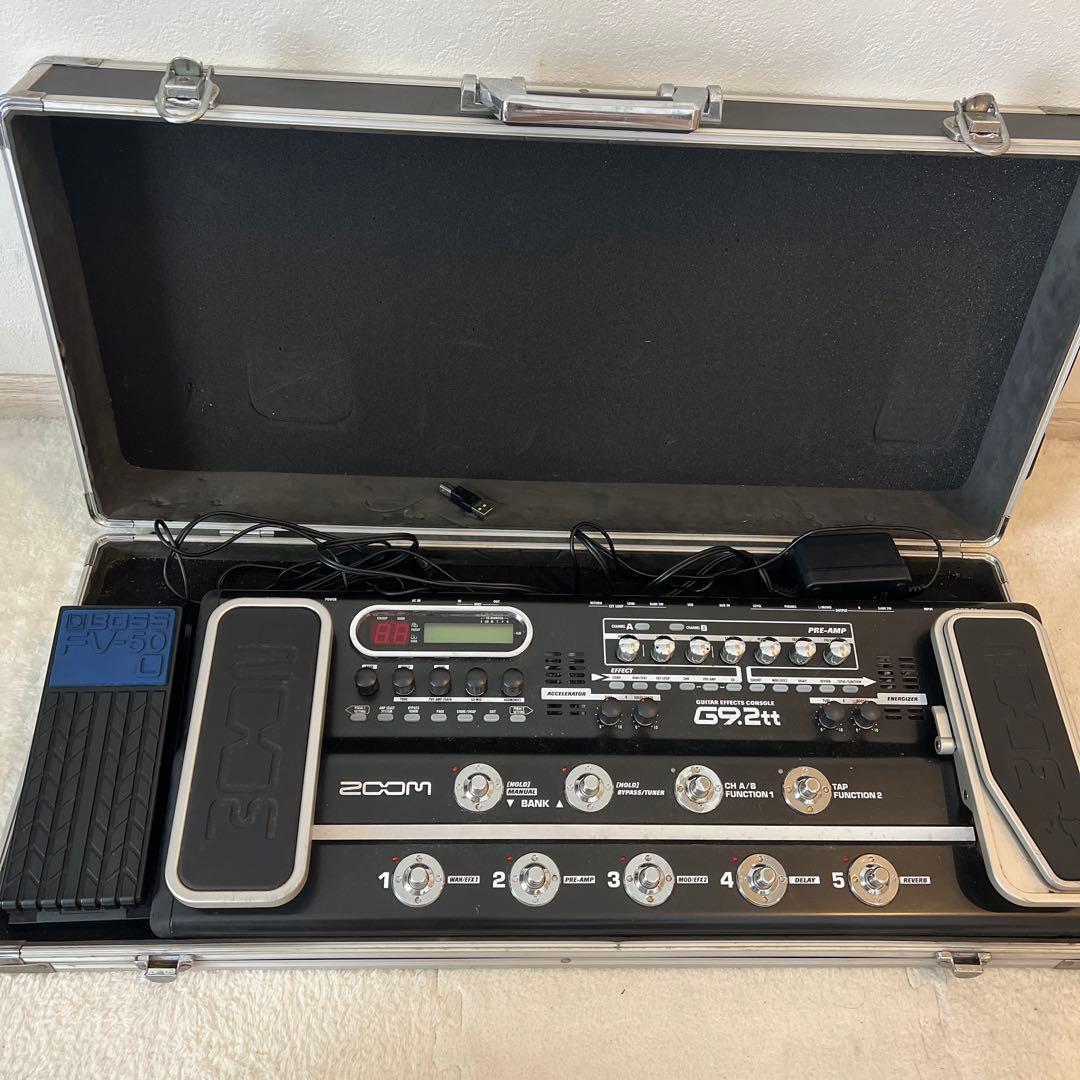 zoom g9.2tt （ズーム） マルチエフェクターハードケース付き