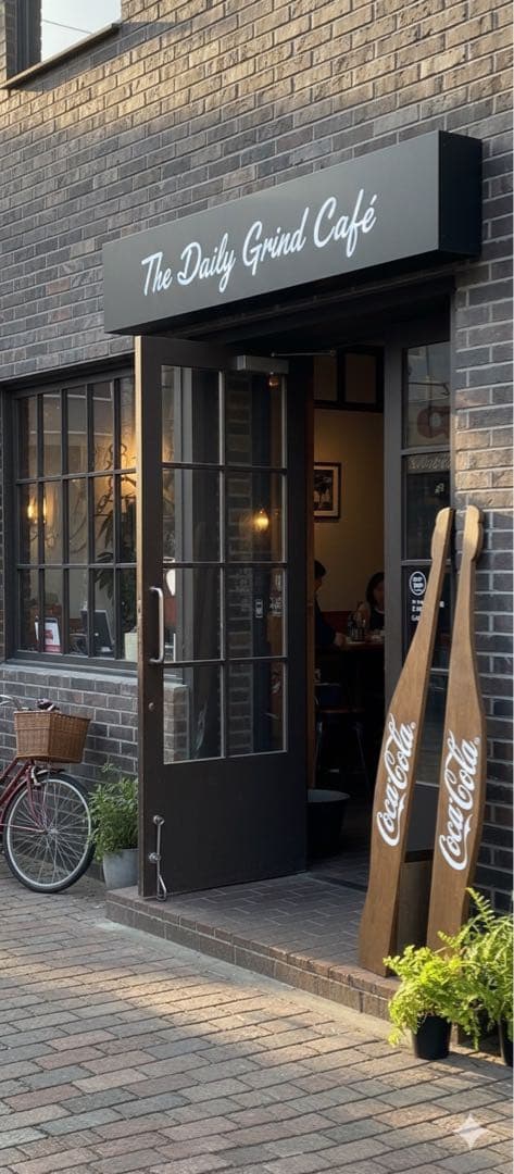 Coca-Cola ボトル型木製ディスプレイ