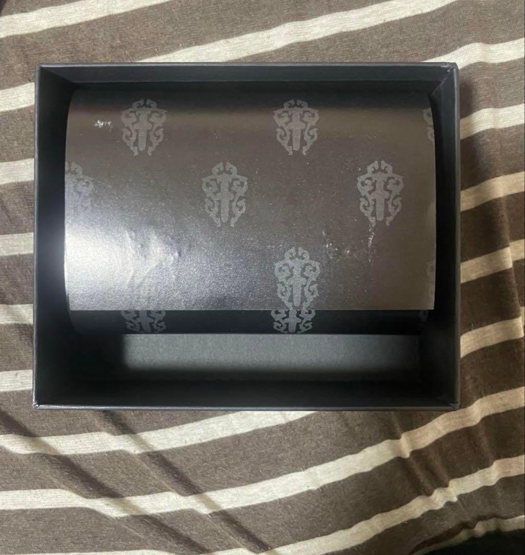 ブラックレザー コンパクト財布