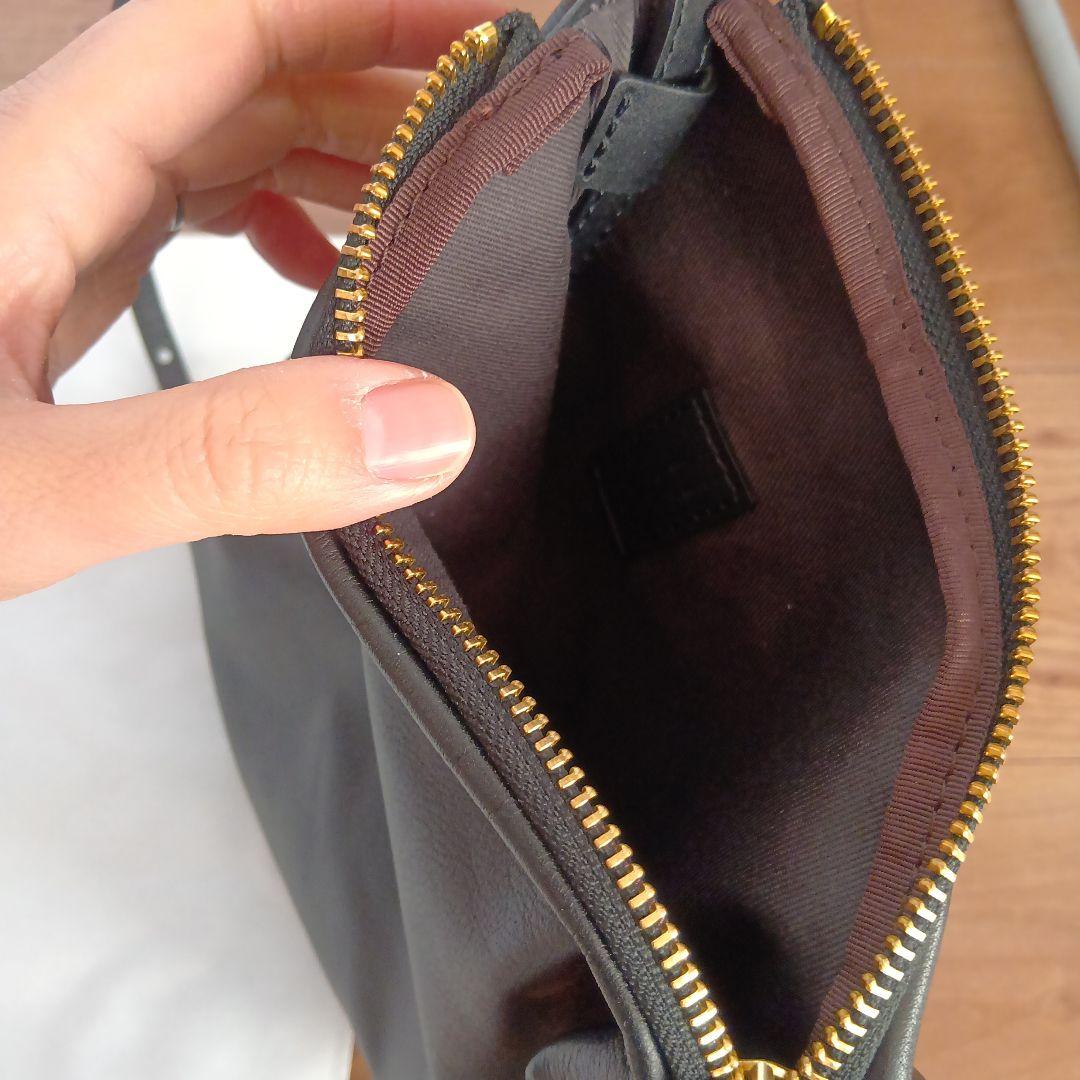 russet ワンショルダー　レザーワンハンドルバッグ　本革　フォーマル　日本製