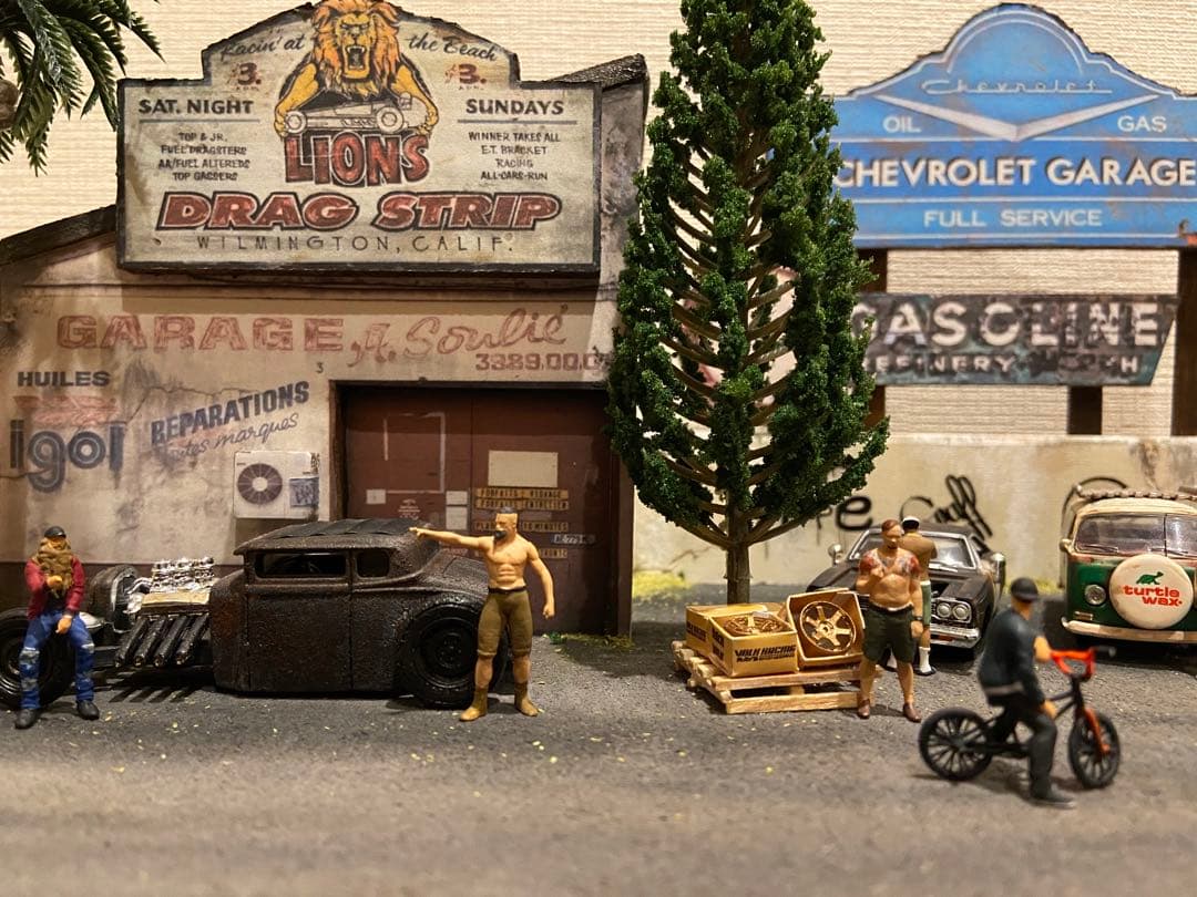 ジオラマ 1/64 【1901 GARAGE】