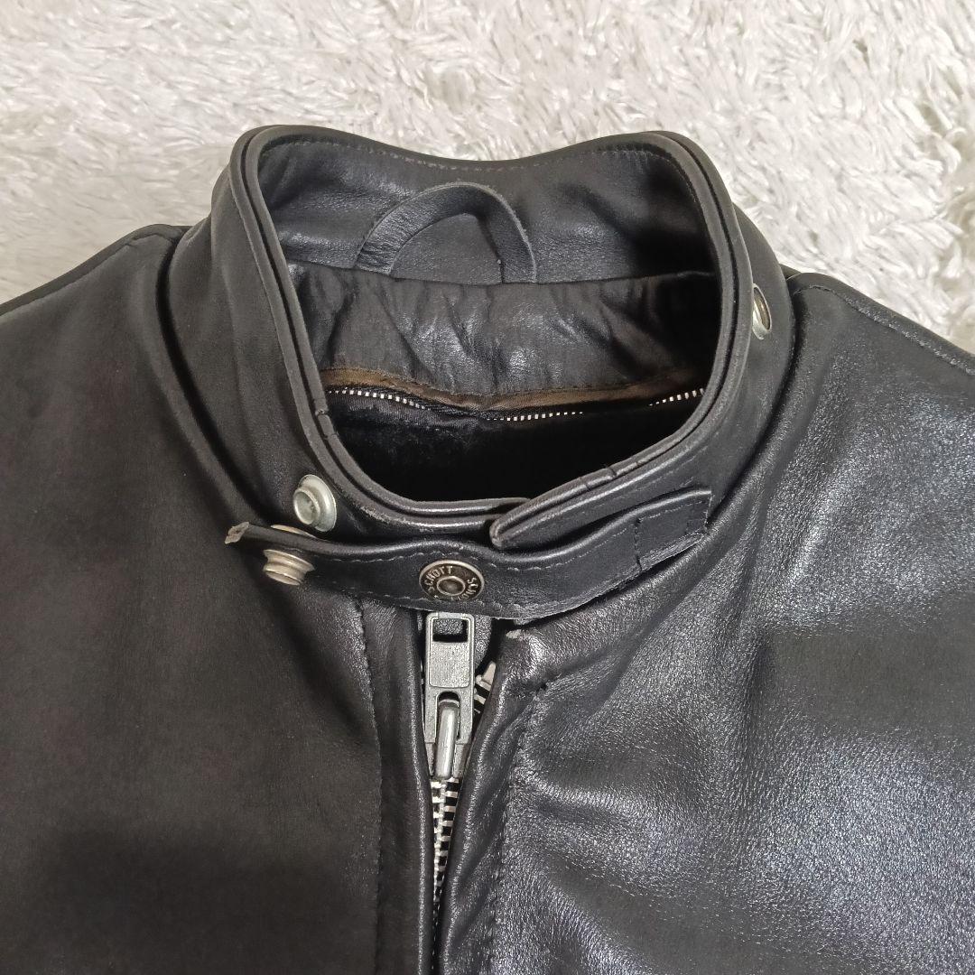 NAMI73美品】Schottショット641 シングルライダース ライナー