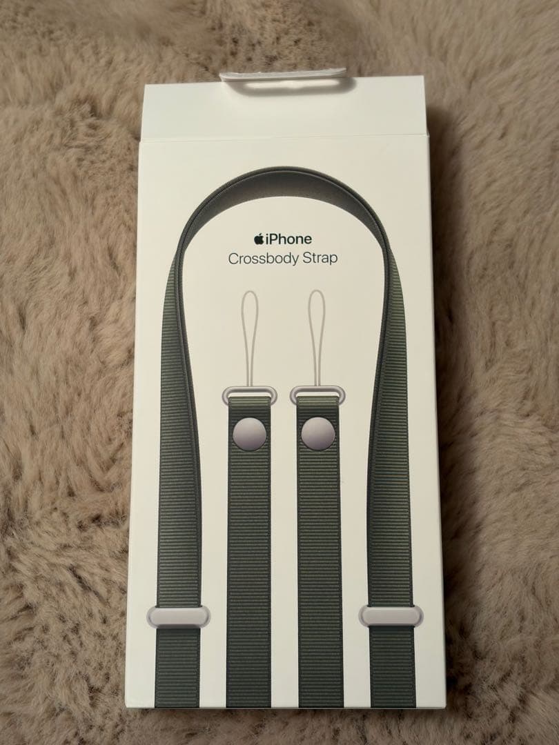 【美品】iPhone Crossbody Strap グリーン
