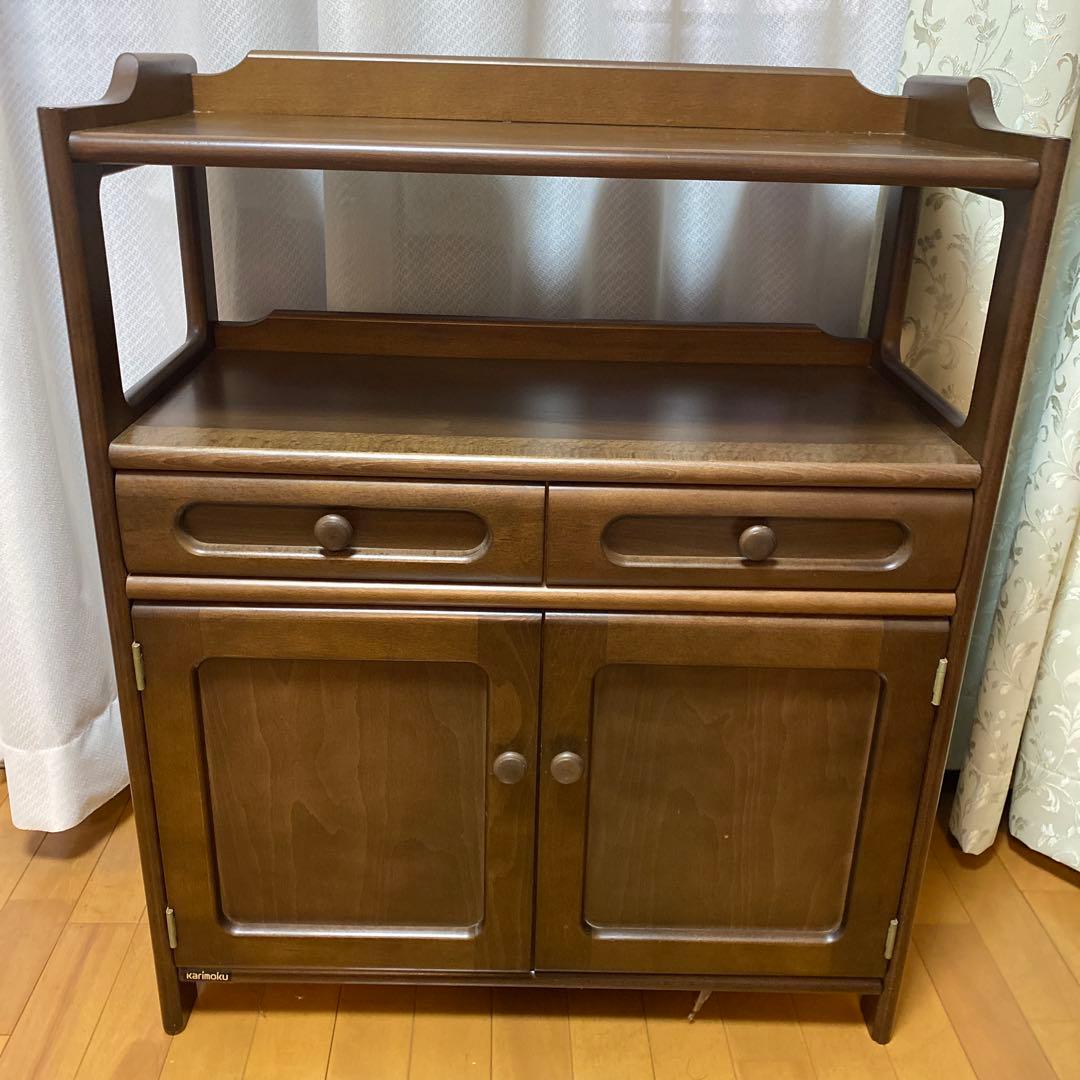 【カリモク家具】karimoku サイドボードキャビネット 飾り棚