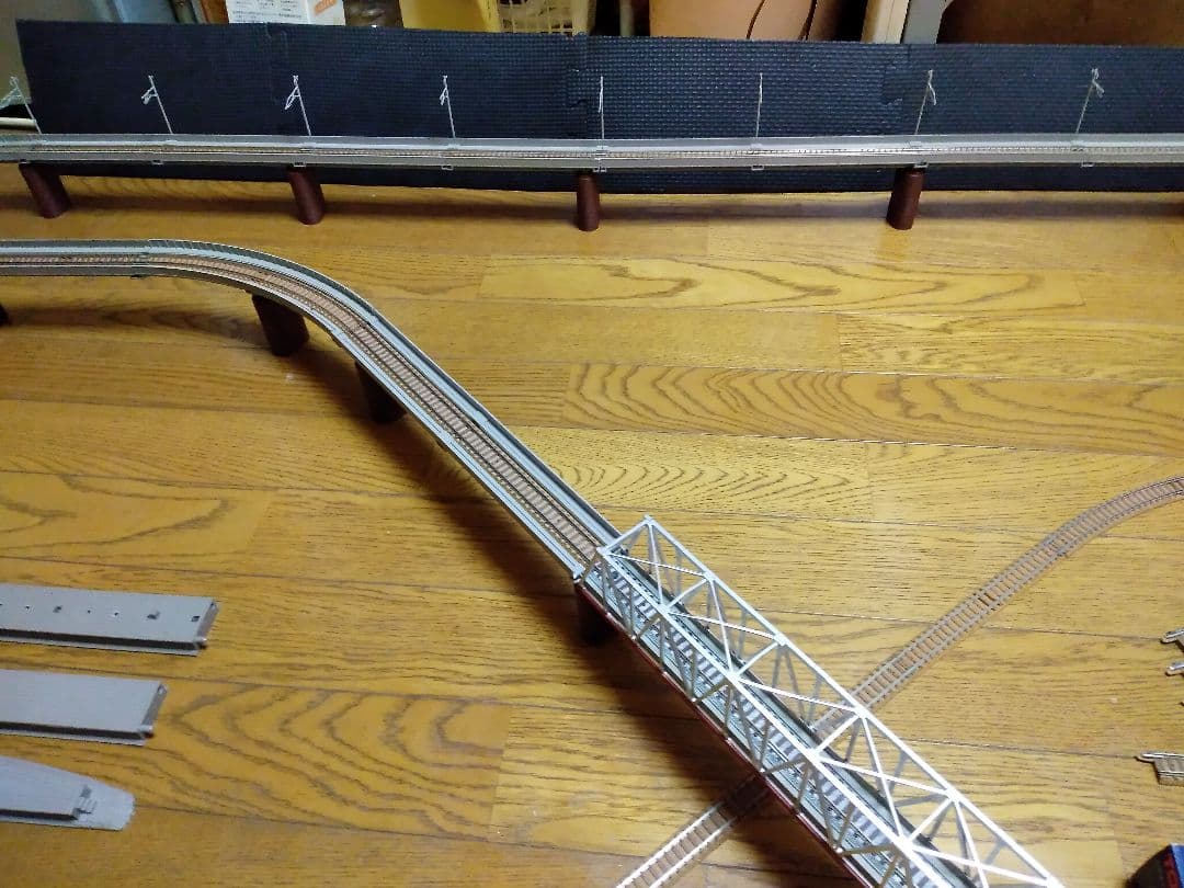 Nゲージ.TOMiX.高架レイアウト一式、価格見直し、限界、最終