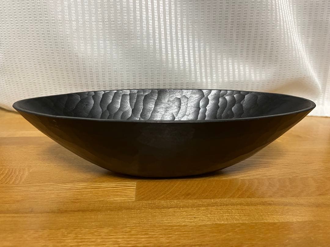 m*e様 三谷龍二　器　黒漆　楕円鉢