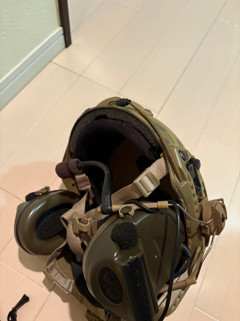 サバゲー　ヘッドセット