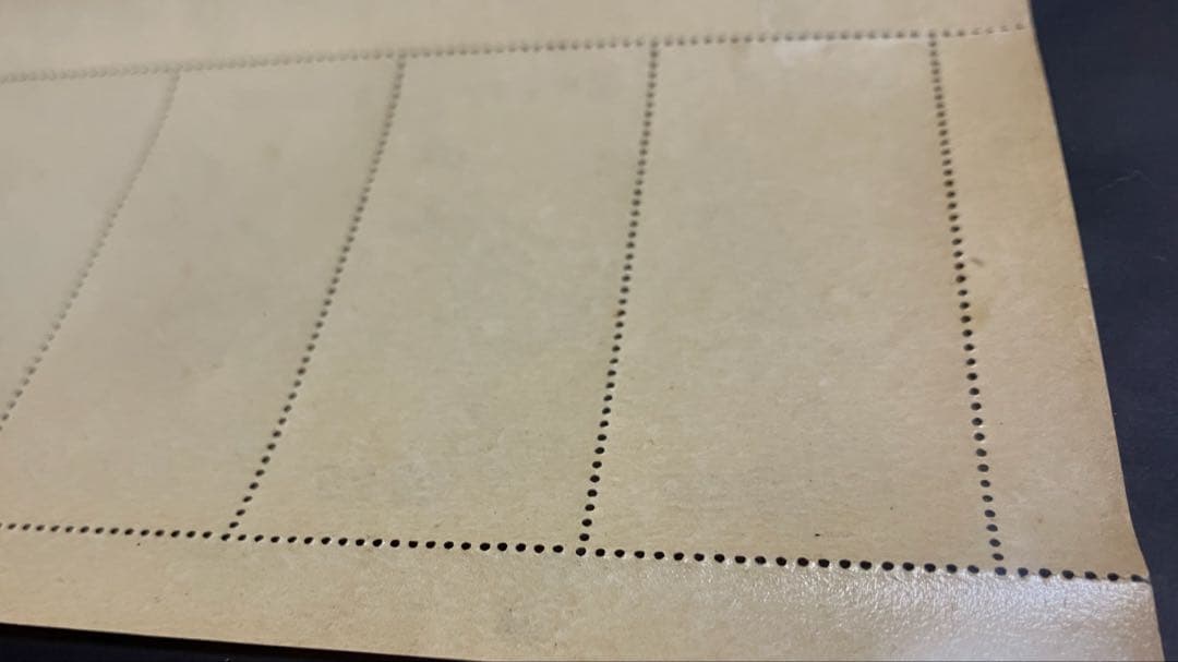 郵便週間記念 「月に雁」 5面シート