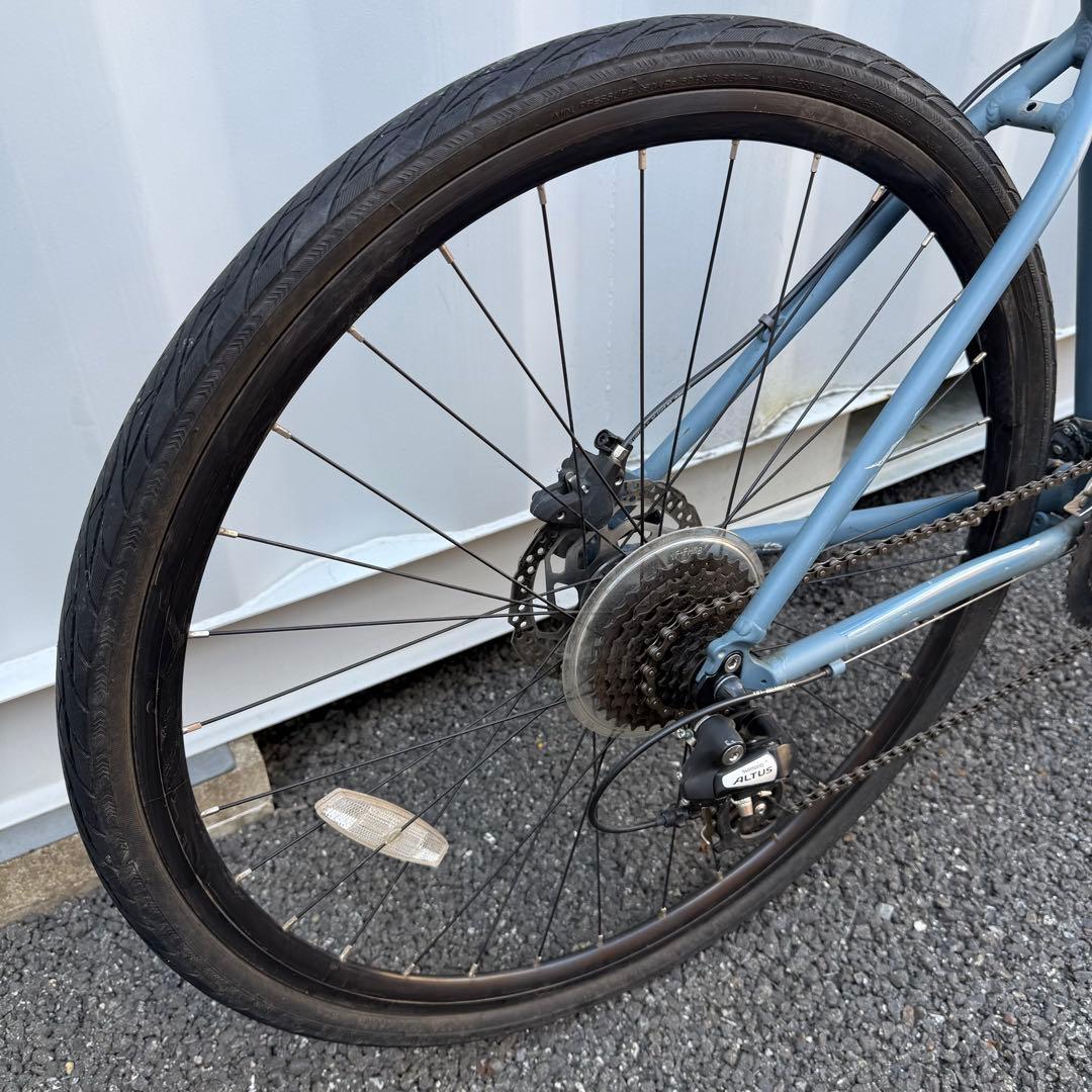 クロスバイク FUJI RAIZ disc身長160-170cm 定価8.3万円