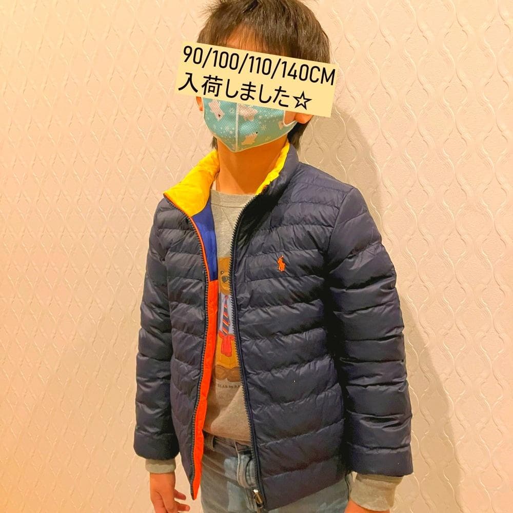 ラスト２　2T　90CM　ラルフローレン　リバーシブル　ジャケット