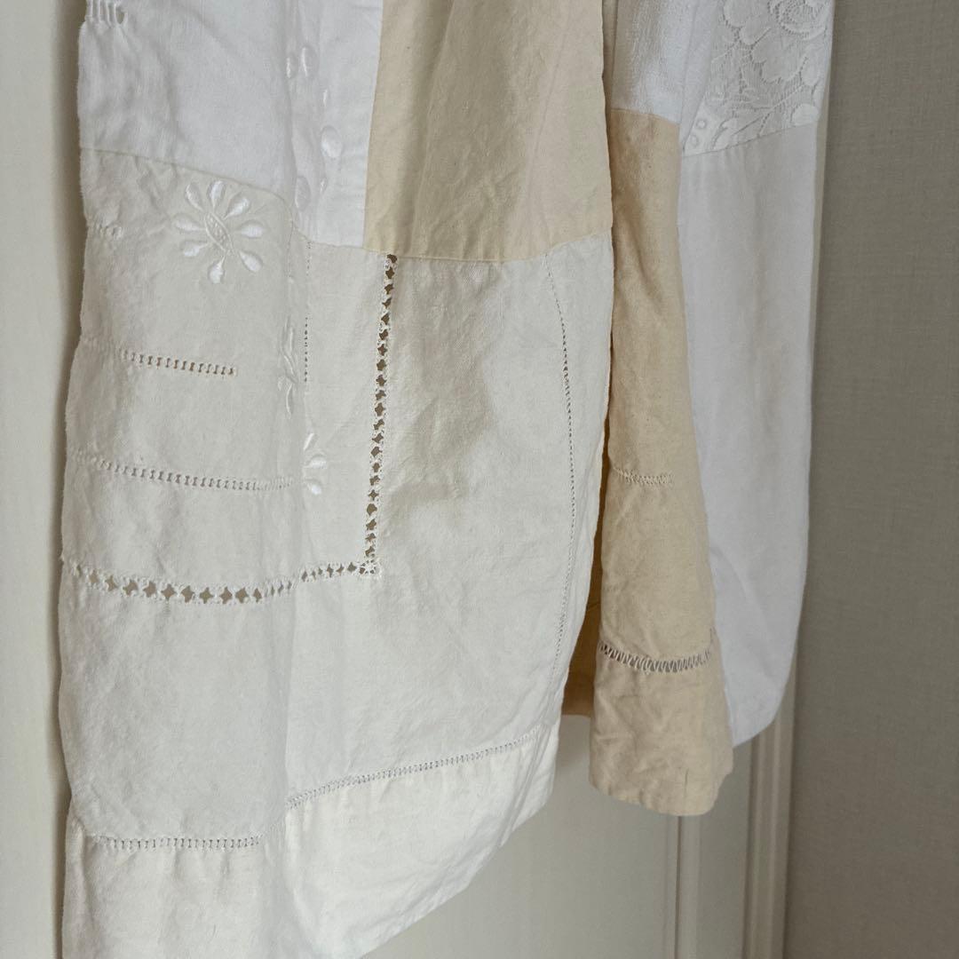 パッチワーク刺繍パンツ