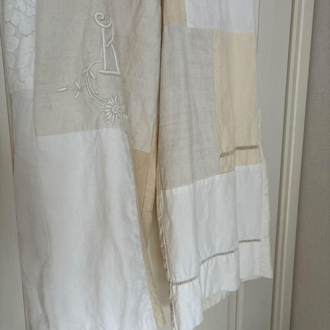 パッチワーク刺繍パンツ