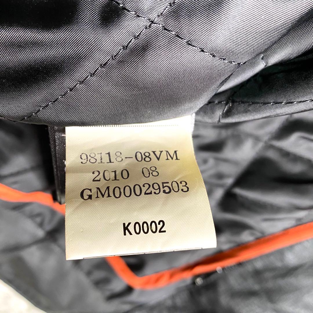 良品✨HARLEY-DAVIDSON ライダース L 本革 ロゴ ライナー 黒