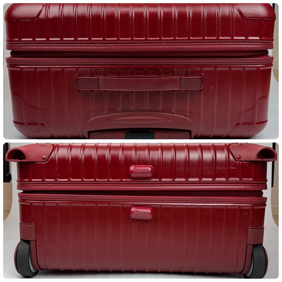 リモワ サルサ 82L キャリー スーツケース マット加工 レッド 2輪 大容量