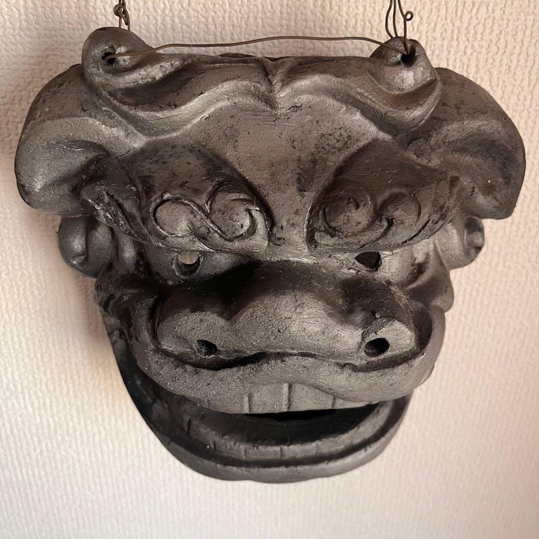 獅子舞　獅子頭　魔除け 厄除け　瓦