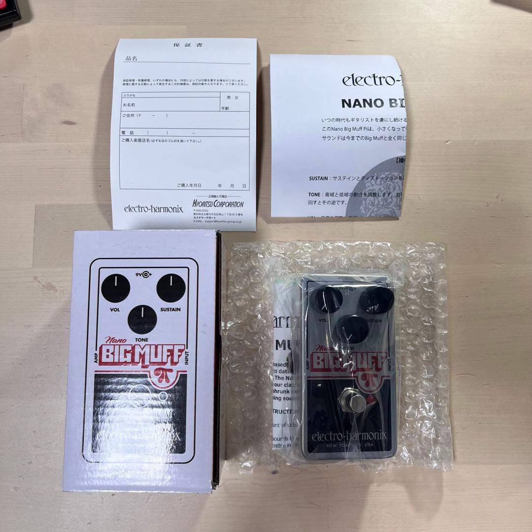 新品未使用　Nano Big Muff ナノビッグマフ