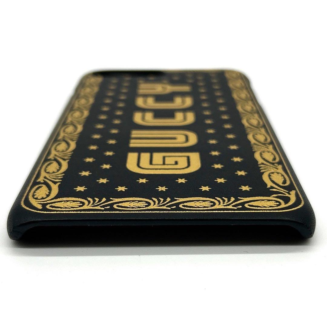 GUCCI グッチ GUCCY スターフレーム iPhone7/8ケース 黒