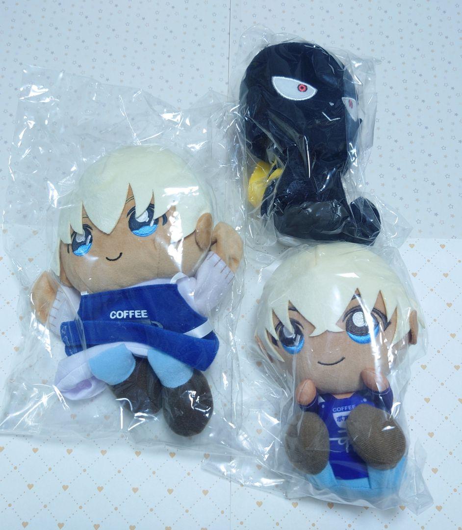 名探偵コナン　ボイスフィギュア　おすわりぬいぐるみ　ライ　スコッチ　他　纏め売り