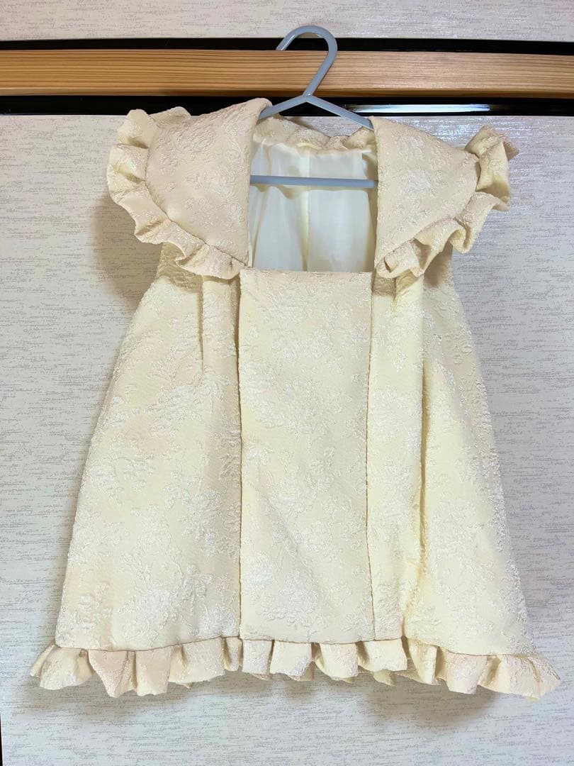 キャサリンコテージグリーン花柄刺繍ワンピース型着物