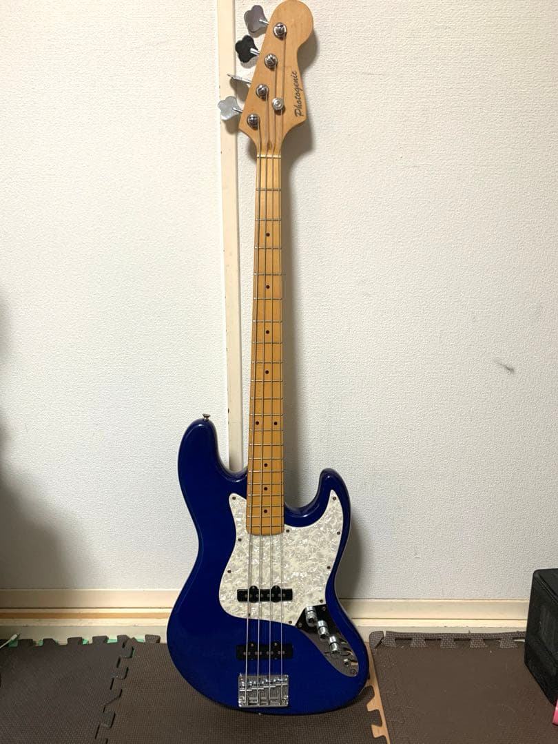 photogenic フォトジェニック JB ジャズベース 青jazz ブルー