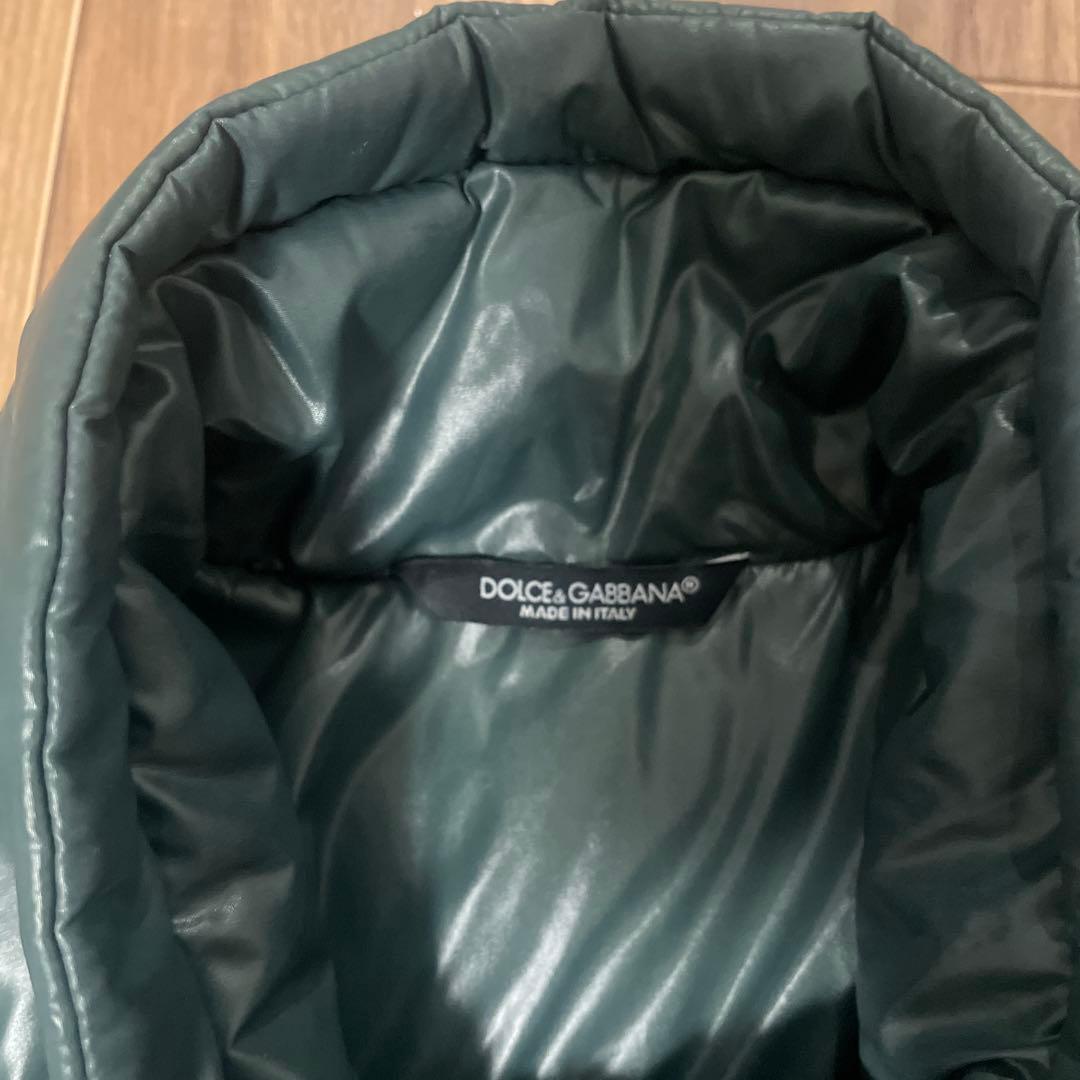 Dolce & Gabbana シングルライダース中綿 ブルゾン　サイズ48