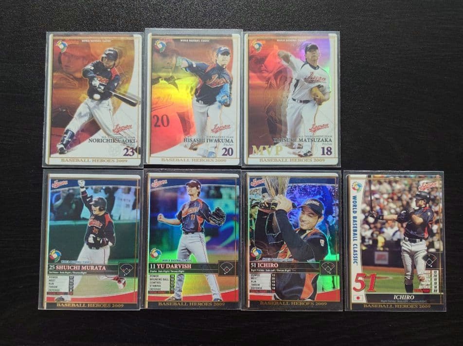 WBC日本代表フルコンプセット ベースボールヒーローズ　BBH