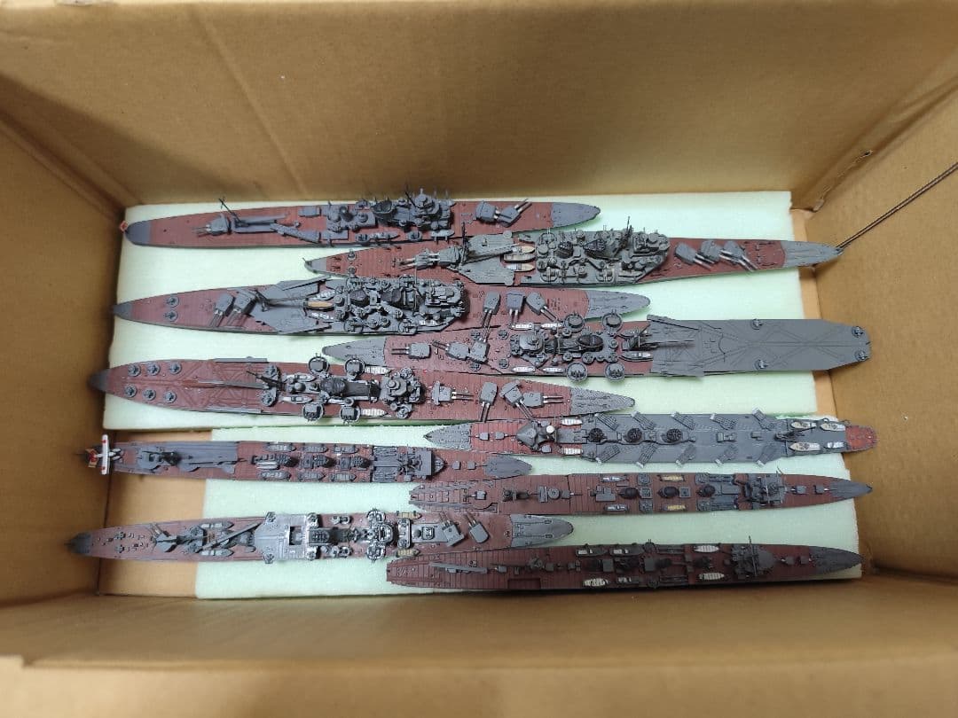 戦艦プラモデル10隻セット
