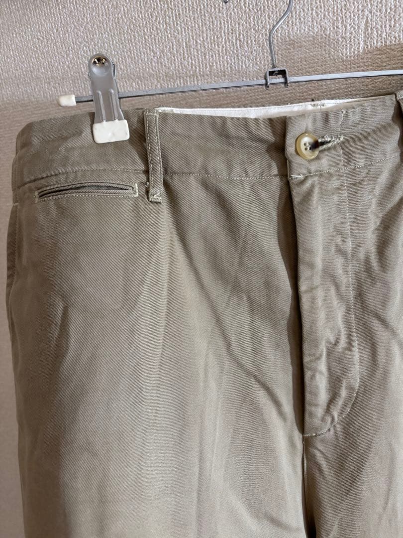 パンツ AURALEE WASHED FINX CHINO WIDE PANTS 4