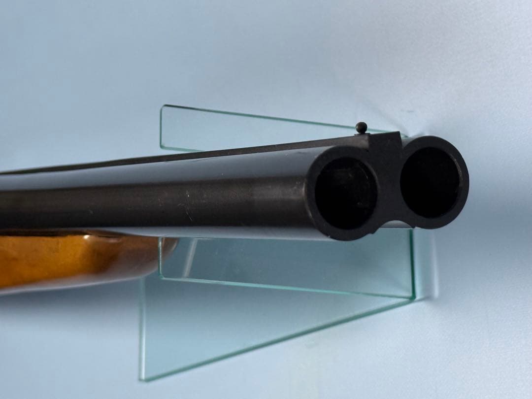 ハドソン製水平二連ダブルバレルショットガン 木製ストック