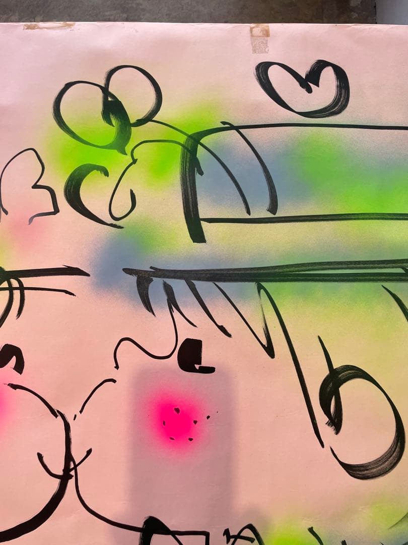 水森亜土 直筆 特大イラスト