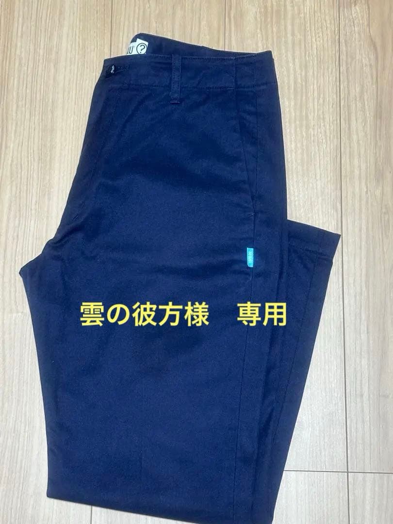 SEQUEL シークエル　TYPE-F チノパン　ネイビーM