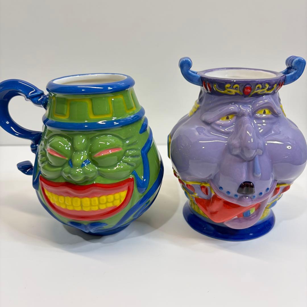 遊戯王 強欲な壺＆貪欲な壺 マグカップ湯呑セット 箱付き未使用