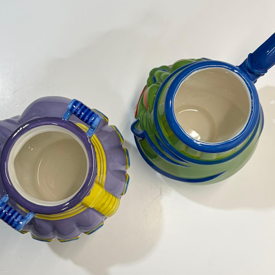 遊戯王 強欲な壺＆貪欲な壺 マグカップ湯呑セット 箱付き未使用