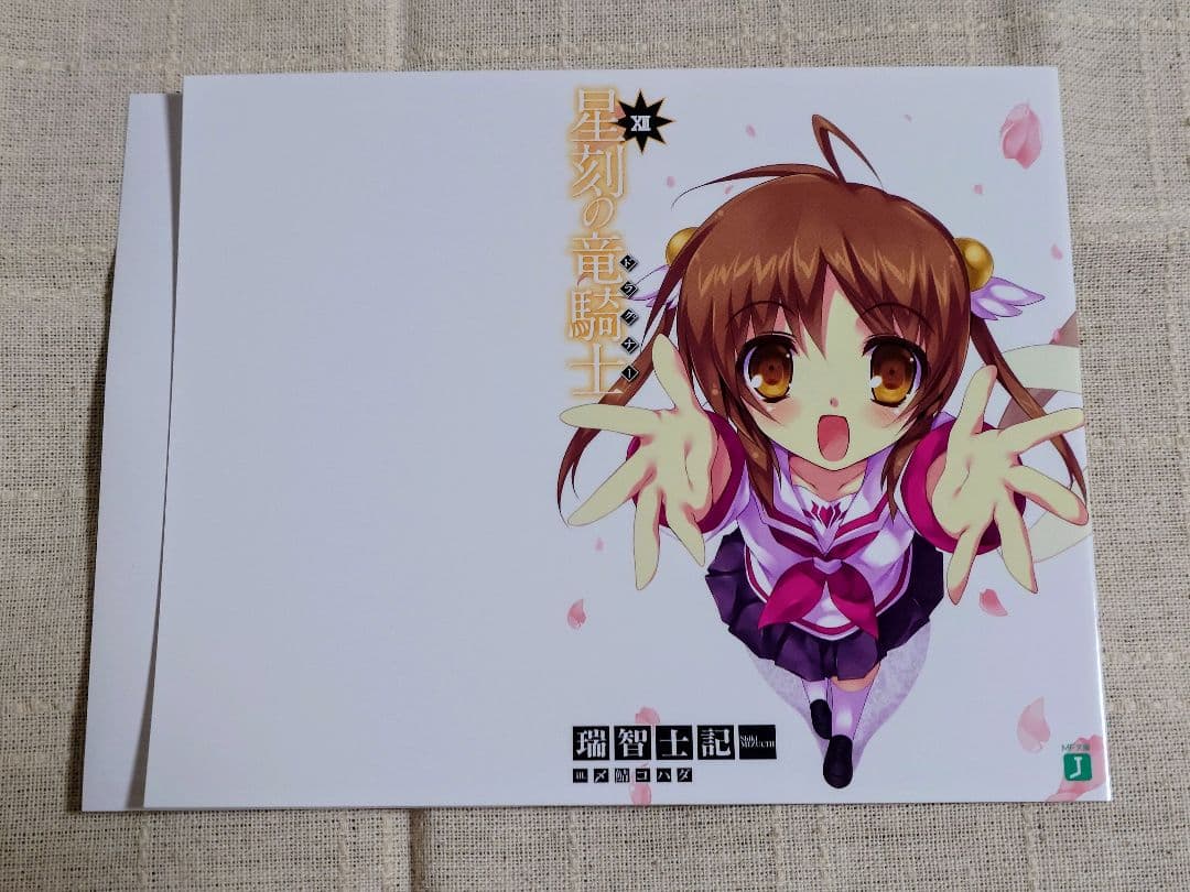 星刻の竜騎士（ノベル版）特典ブックカバー　8枚セット