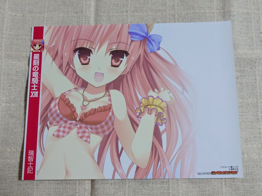 星刻の竜騎士（ノベル版）特典ブックカバー　8枚セット