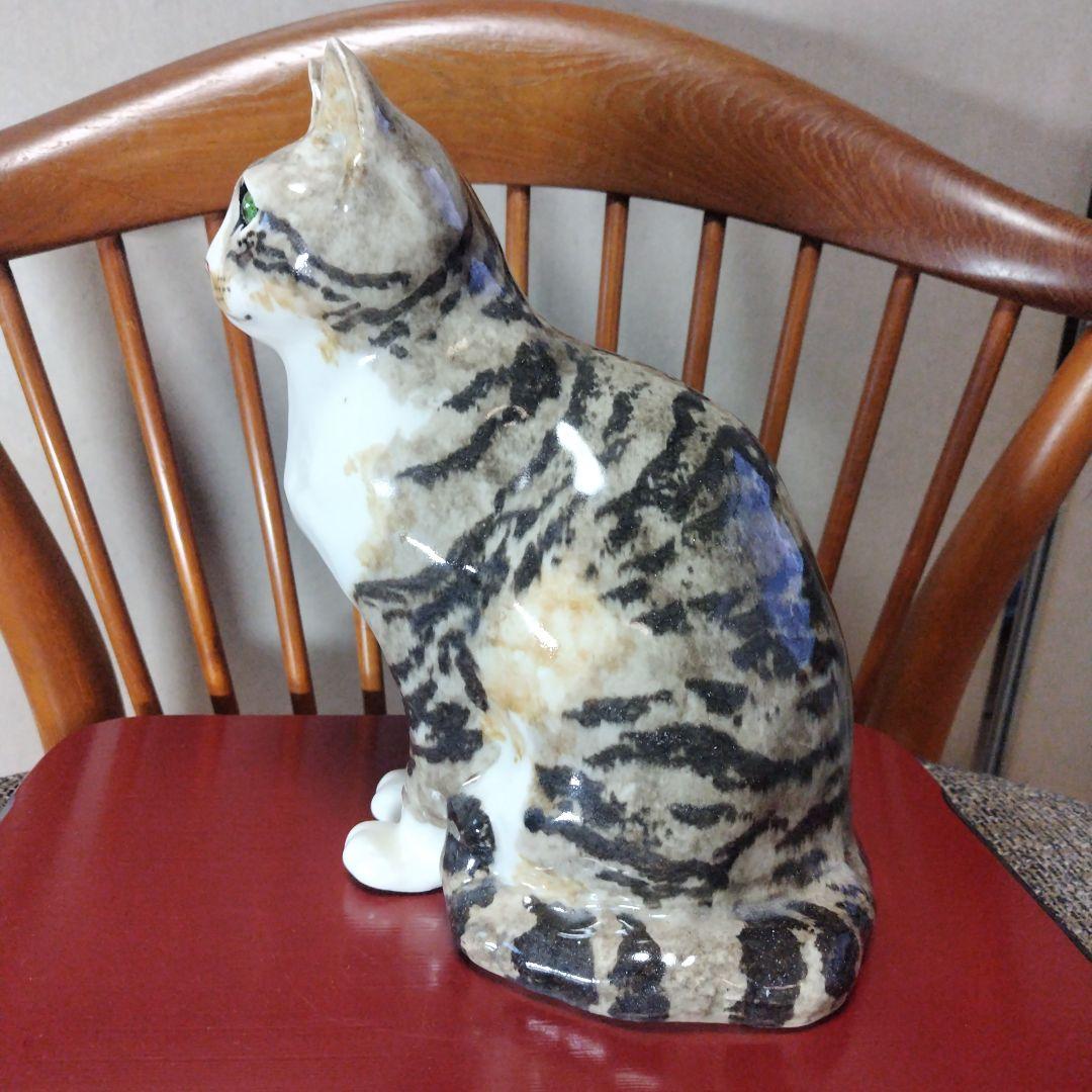 ウィンスタンレイキャット（ケンジントンキャット）サイズ6の大きなビンテージ猫