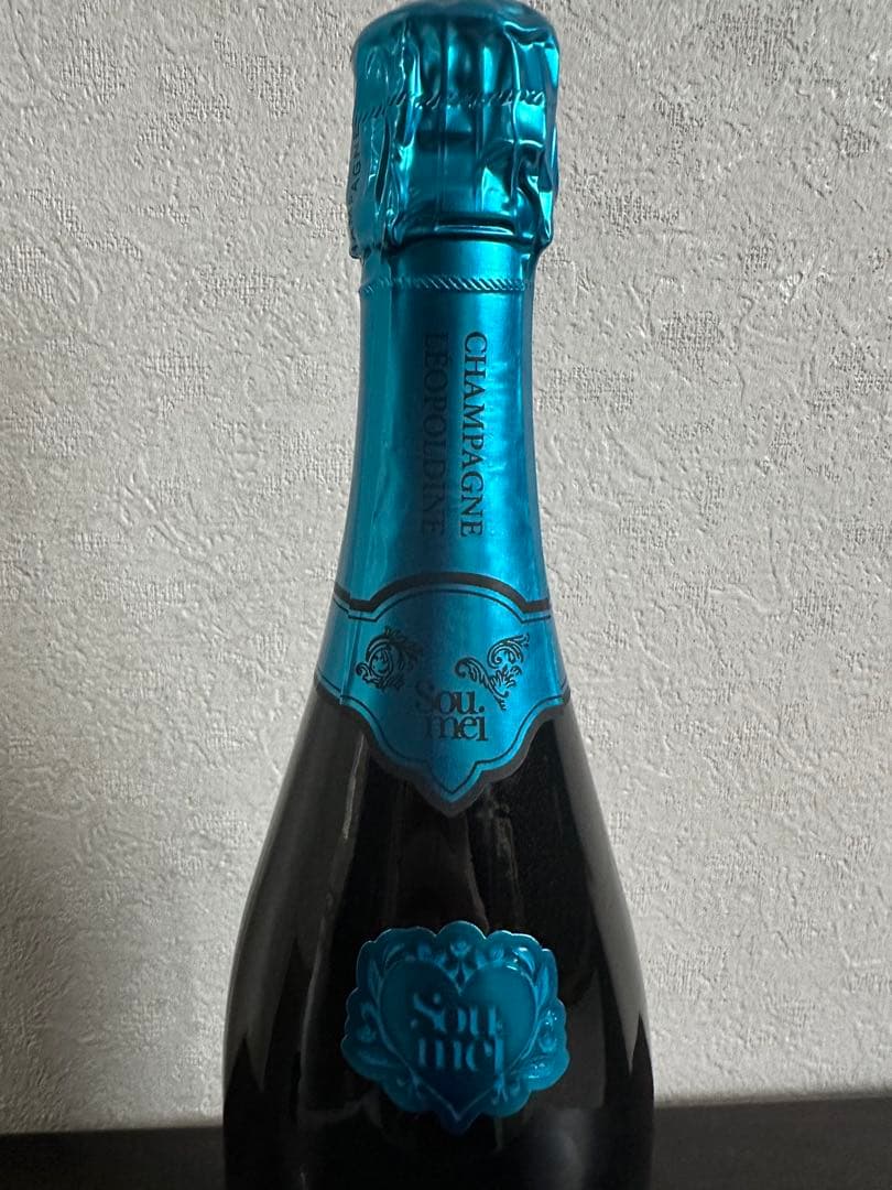 未開栓 soumei ソウメイ ブルー シャンパン 750ml