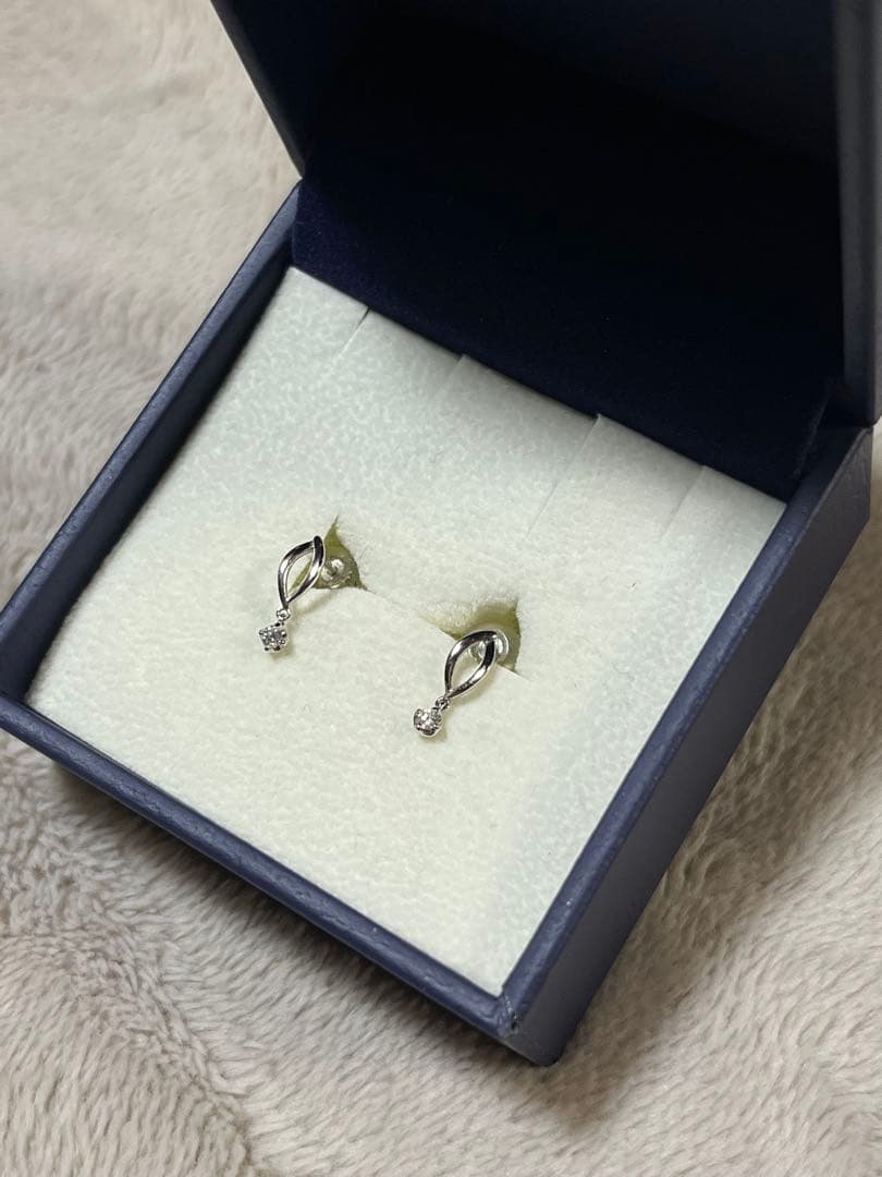 Vendome Aoyama ダイヤモンド　プラチナ　ピアス