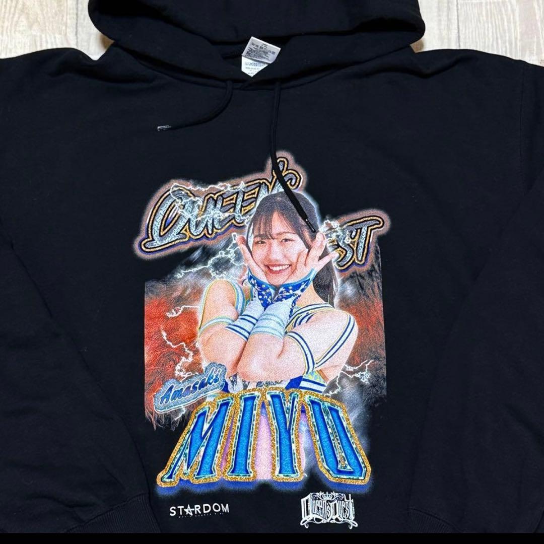 スターダム 天咲光由 QUEENS QUEST パーカー XL