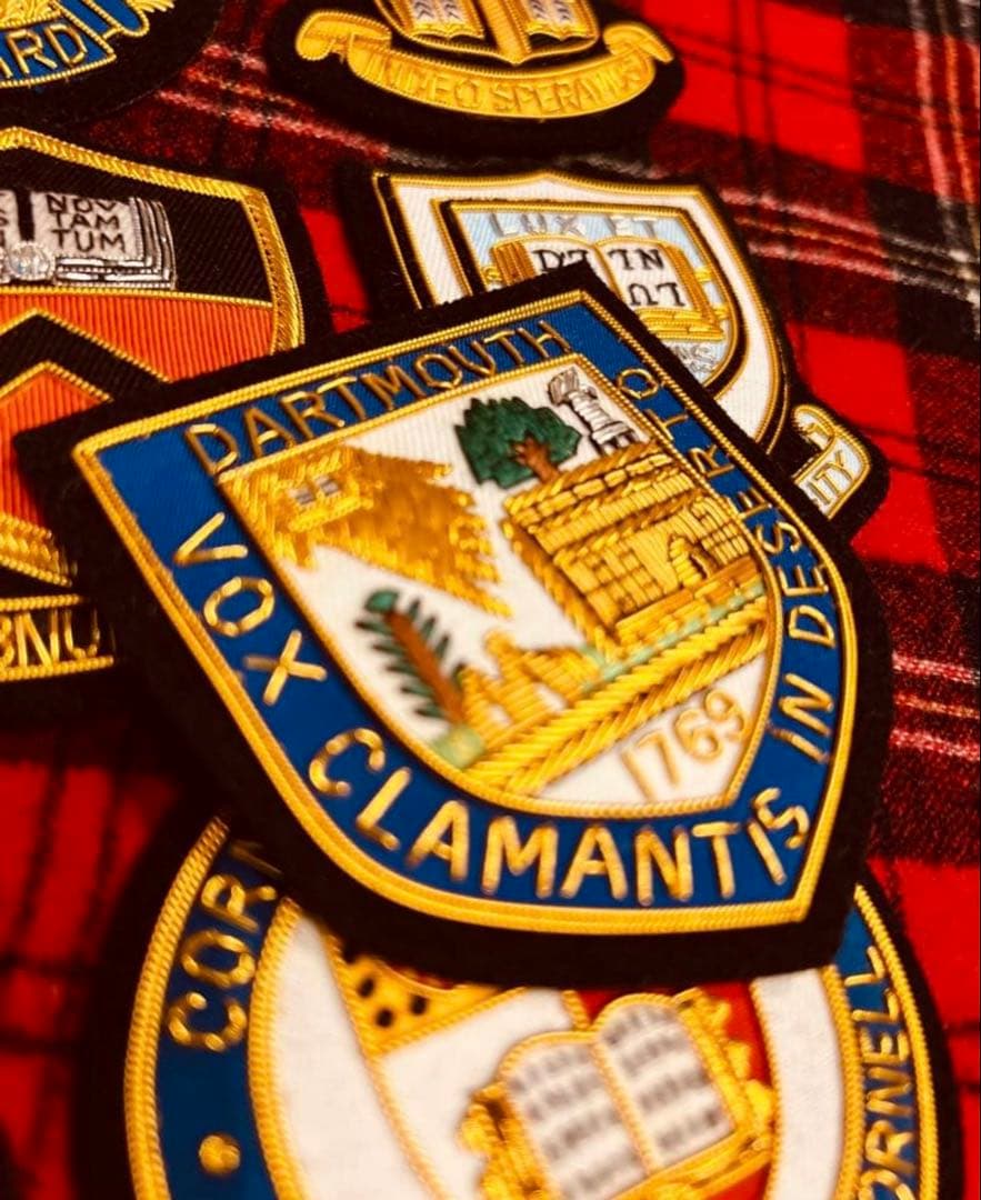 アメリカ東部8大学ブレザー、モールエンブレム8個セット！大変貴重