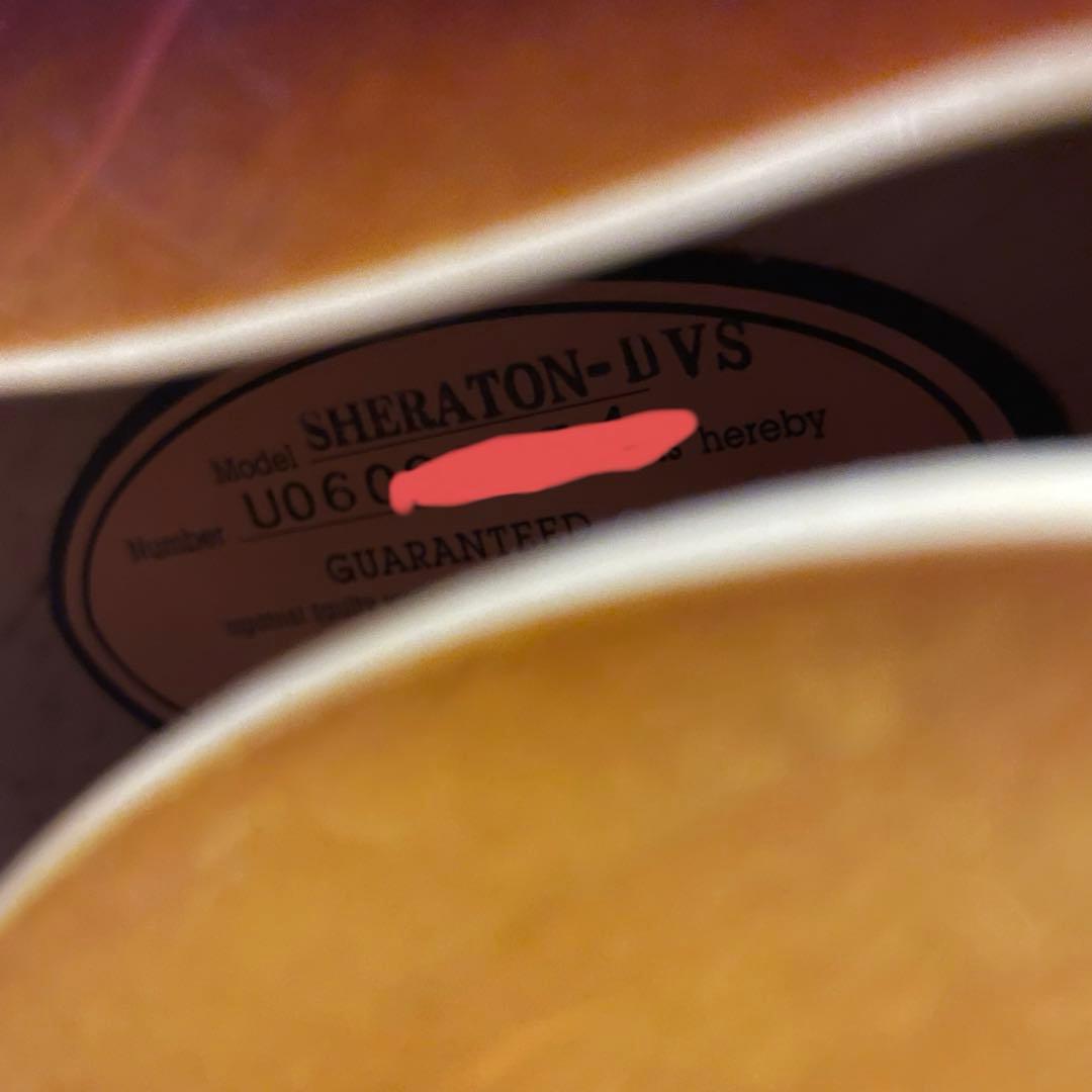 Epiphone Sheraton II VS セミアコ　　　エピフォン