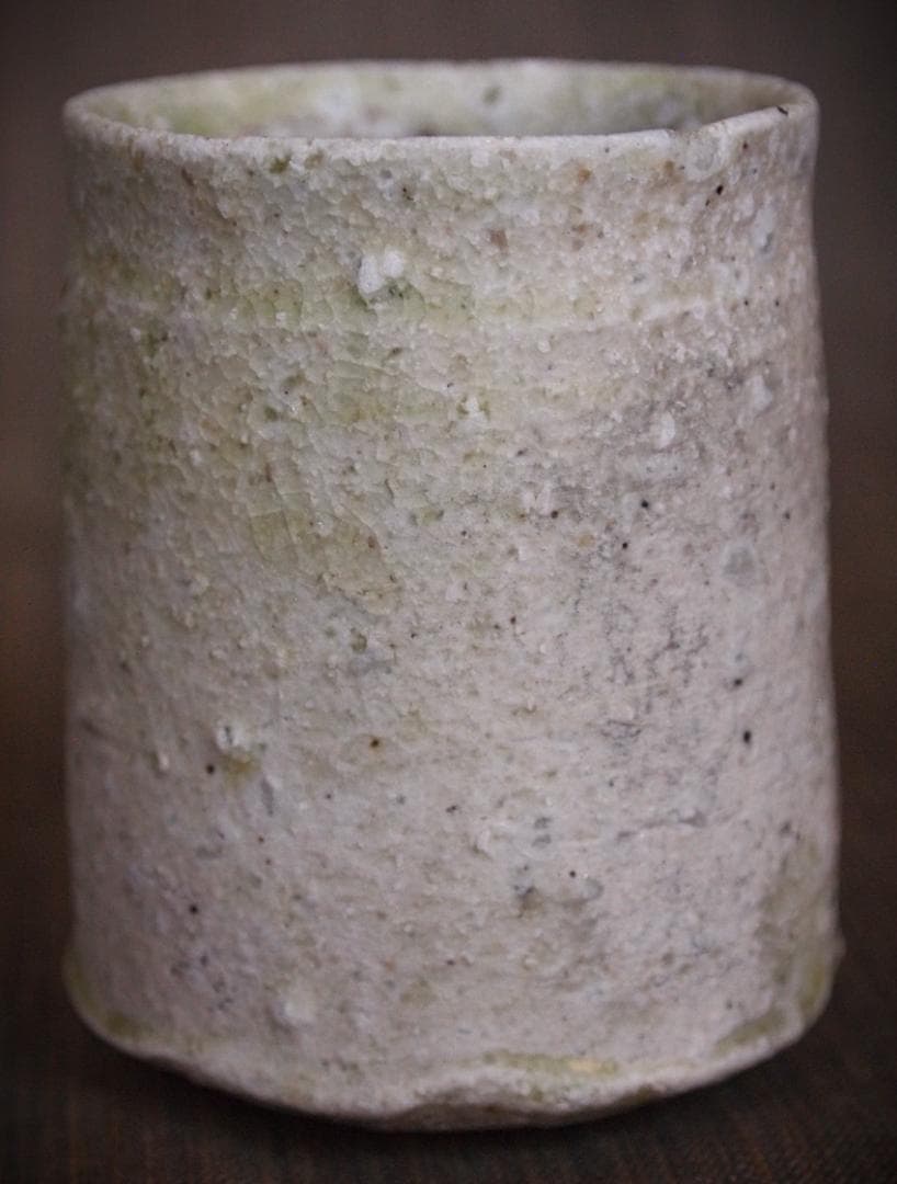 人気作家★辻村唯【師＆父：辻村史郎】★自然釉（窯変）湯のみAA